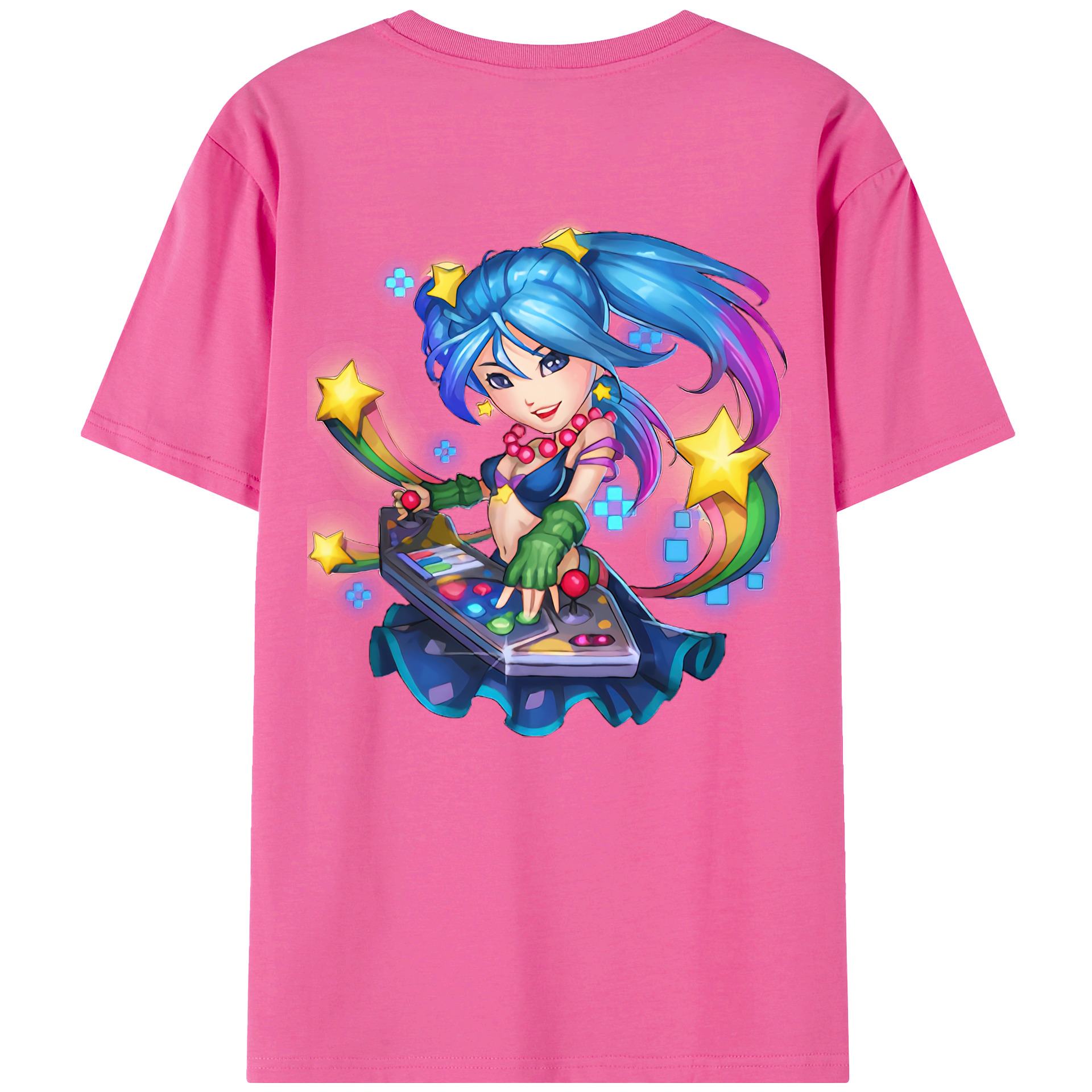 リーグ・オブ・レジェンド League of Legends LOL レディース半袖Tシャツ(バックプリント)